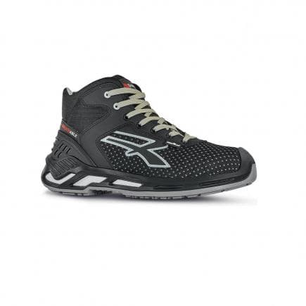 U-POWER RS10134-42 - Chaussures de sécurité hautes Jacob ESD S3 CI SRC, noir