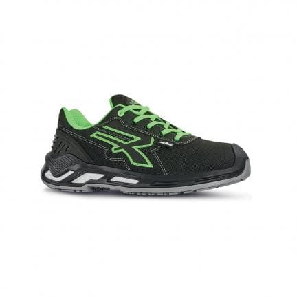U-POWER RS20064-43 - Chaussures de sécurité basses Milo ESD S3 CI SRC, noir