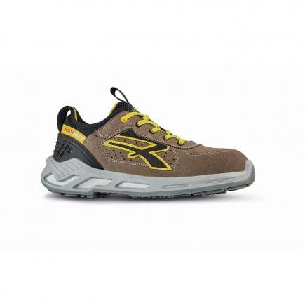 U-POWER RS20156-43 - Chaussures de sécurité basses Curry ESD S1P SRC, gris