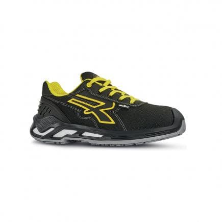 U-POWER RS20194-39 - Chaussures de sécurité basses Krug ESD S3 CI SRC, noir