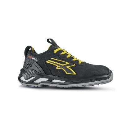 U-POWER RS20224-42 - Chaussures de sécurité basses Rick ESD S3 CI SRC, noir