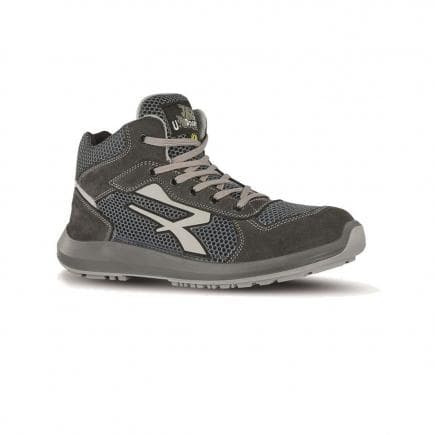 U-POWER RU10046-43 - Chaussures de sécurité hautes Dexter ESD S1P SRC, noir
