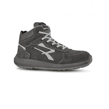 U-POWER RU10144-42 - Chaussures de sécurité hautes Merak ESD S3 CI SRC, noir