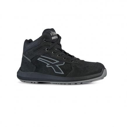 U-POWER RU10184-43 - Chaussures de sécurité hautes Nek ESD S3 CI SRC, noir