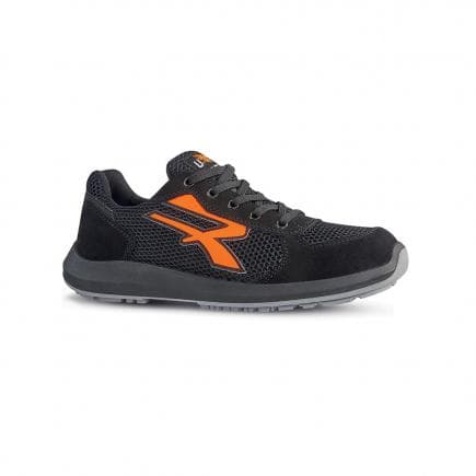 U-POWER RU20016-43 - Chaussures de sécurité basses Atos ESD S1P SRC, noir