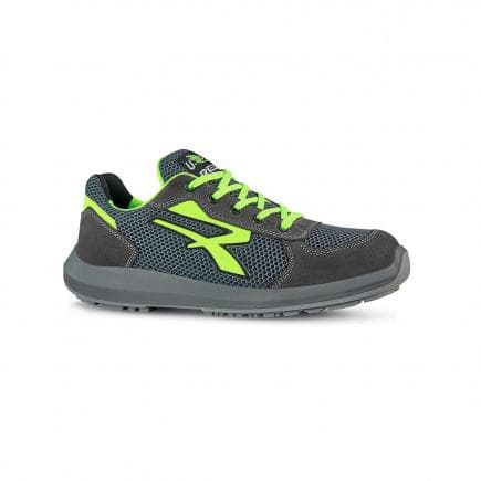 U-POWER RU20026-43 - Chaussures de sécurité basses Gemini ESD S1P SRC, noir