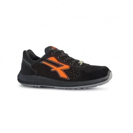 U-POWER RU20056-42 - Chaussures de sécurité basses Orion ESD S1P SRC, noir