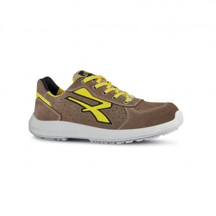 U-POWER RU20066-39 - Chaussures de sécurité basses Dorado ESD S1P SRC, gris