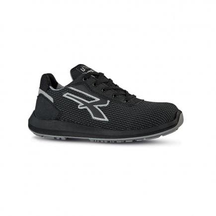 U-POWER RU20124-43 - Chaussures de sécurité basses Scudo ESD S3 CI SRC, noir