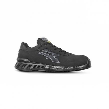 U-POWER RV20024-42 - Chaussures de sécurité basses Ben ESD S3 CI SRC, noir