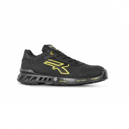 U-POWER RV20036-43 - Chaussures de sécurité basses Frank ESD S1P SRC, noir