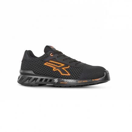 U-POWER RV20044-43 - Chaussures de sécurité basses Peter ESD S3 CI SRC, noir