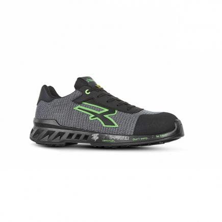 U-POWER RV20066-43 - Chaussures de sécurité basses Mike ESD S1P SRC, noir
