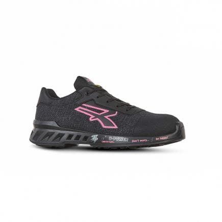 U-POWER RV20086-38 - Chaussures de sécurité basses Michelle ESD S1P SRC, noir