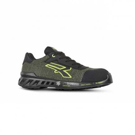U-POWER RV20096-43 - Chaussures de sécurité basses Robin ESD S1P SRC, noir