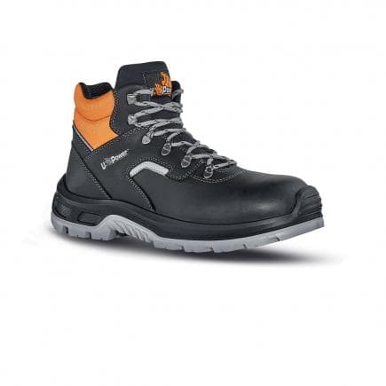 U-POWER UA10164-43 - Chaussures de sécurité hautes Ascend S3 SRC, noir