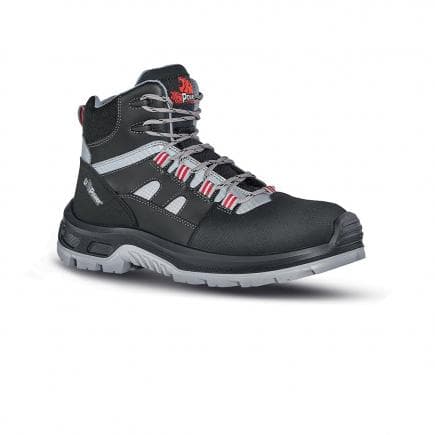 U-POWER UC10014-43 - Chaussures de sécurité hautes Cross S3 SRC, noir
