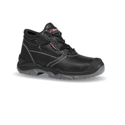 U-POWER UE10123-42 - Chaussures de sécurité hautes Safe UK S3 SRC, noir