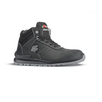 U-POWER UF10074-42 - Chaussures de sécurité hautes Henry S3 SRC, noir