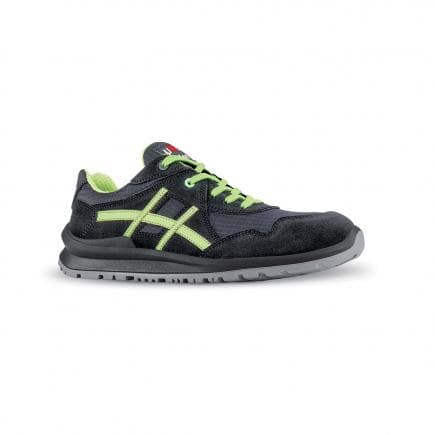 U-POWER UF20166-40 - Chaussures de sécurité basses Ayrton S1P SRC, noir