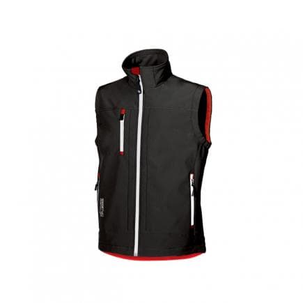 U-POWER DW025BC-L - Gilet de travail Climb Black Carbon