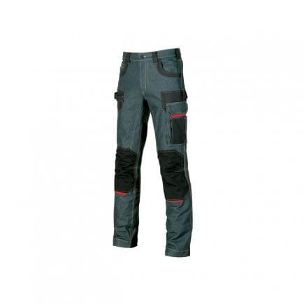 U-POWER EX069RJ-50 - Pantalon de travail en jean Platinum Button Rust