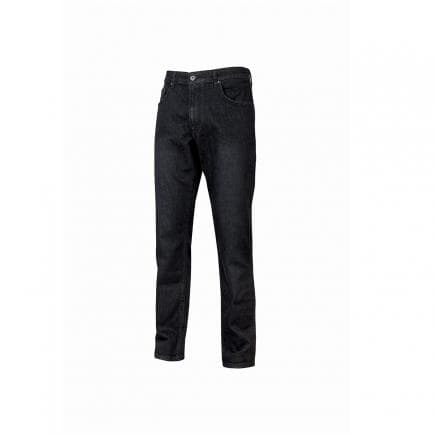 U-POWER EX245BC-30 - Jean de travail Romeo Black Carbon