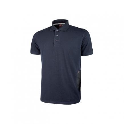U-POWER EY125DB-M - Polo en coton piqué Gap Deep Blue (lot muliple)