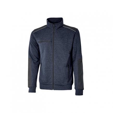 U-POWER EY129DB-L - Sweat entièrement zippé Snug Deep Blue