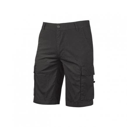 U-POWER EY132BC-M - Bermuda cargo Summer Black Carbon