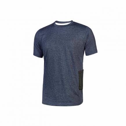 U-POWER EY138DB-XL - T-Shirt en jersey polycoton Road Deep Blue (lot muliple)