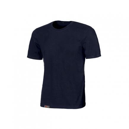U-POWER EY205DB-M - T-shirt basique en coton jersey Linear Deep Blue (lot muliple)