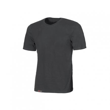U-POWER EY205GM-L - T-shirt basique en coton jersey Linear Grey Meteorite (lot muliple)