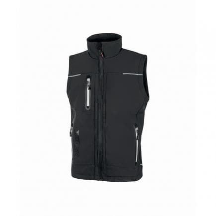 U-POWER FU188AG-XL - Gilet en softshell Universe Asphalt Grey