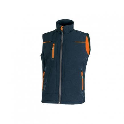 U-POWER FU188DB-XL - Gilet en softshell Universe Deep Blue