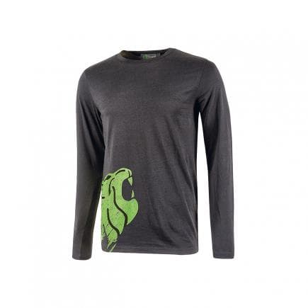 U-POWER FU214AG-XL - T-shirt à manches longues Alien Asphalt Grey