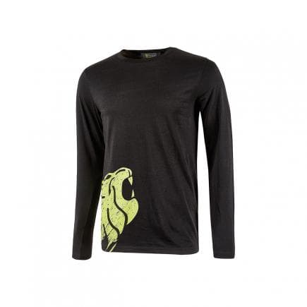 U-POWER FU214BC-L - T-shirt à manches longues Alien Black Carbon