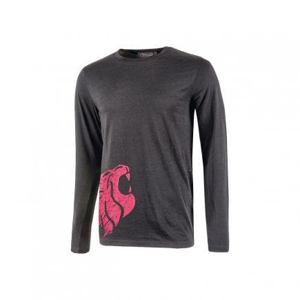 U-POWER FU214GF-L - T-shirt à manches longues Alien Grey Fucsia