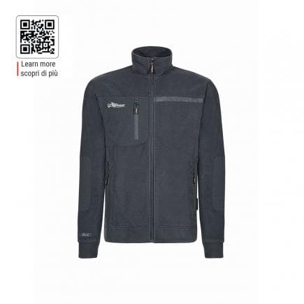 U-POWER FU225AG-L - Sweat en polaire Venus Asphalt Grey