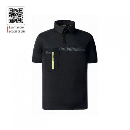 U-POWER FU249BC-M - Polo Libra Black Carbon