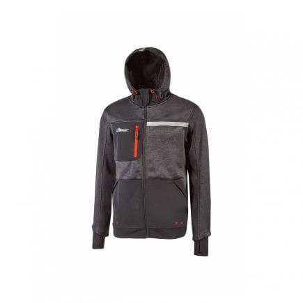U-POWER FU275AG-2XL - Sweat de travail Galaxy Asphalt Grey