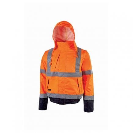 U-POWER HL158OF-M - Blouson haute visibilité Crafty Orange Fluo