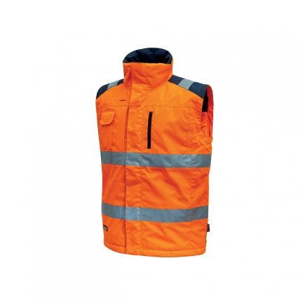 U-POWER HL159OF-XL - Gilet rembourré Prime Orange Fluo