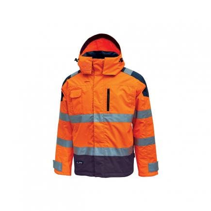 U-POWER HL161OF-4XL - Parka anti-pluie Defender Orange Fluo