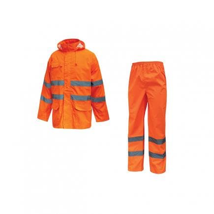 U-POWER HL168OF-2XL - Complet veste et pantalon anti-pluie Cover Orange Fluo