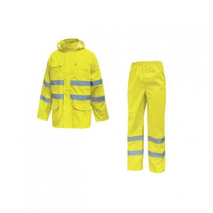 U-POWER HL168YF-XL - Complet veste et pantalon anti-pluie Cover Yellow Fluo
