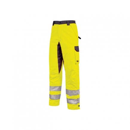 U-POWER HL171YF-L - Pantalon en tissu imperméable et respirant Subu Yellow Fluo
