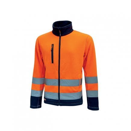U-POWER HL207OF-4XL - Veste en polaire Boing Orange Fluo
