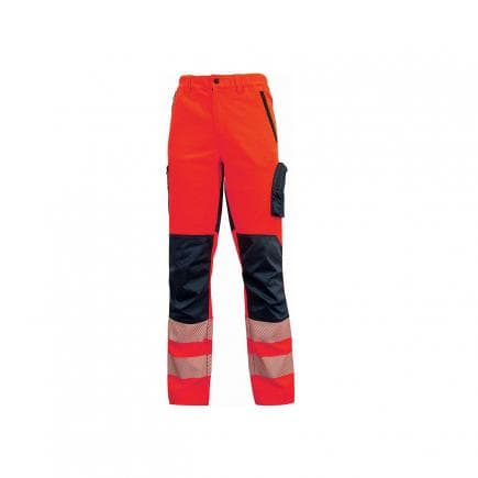 U-POWER HL222RF-XL - Pantalon à haute visibilité stretch Roy Red Fluo
