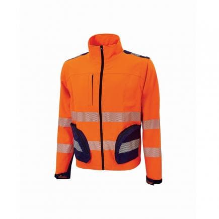 U-POWER HL223OF-L - Veste de travail haute visibilité Bea Orange Fluo